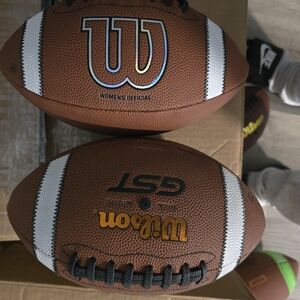 Wilson Women's Official Brown and White Football